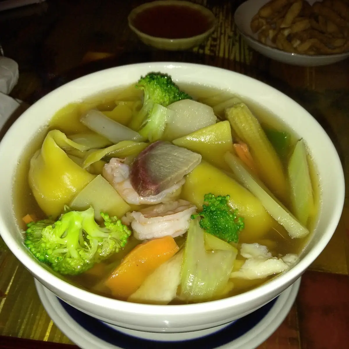 vegetable soup 蔬菜汤
